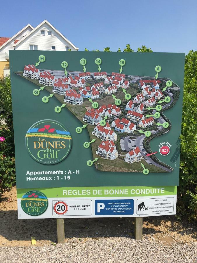 Les Dunes Du Golf First Line Sea View App Block B 1-3 Wimereux Εξωτερικό φωτογραφία